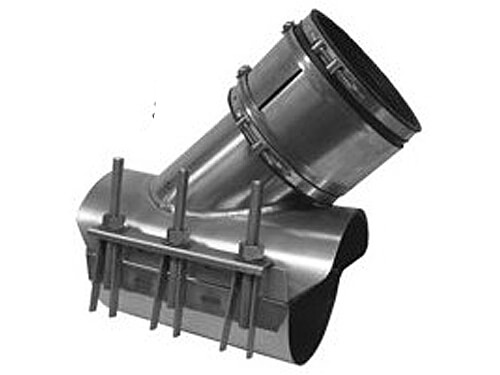 Stainless Steel Sewer Saddle - Wye