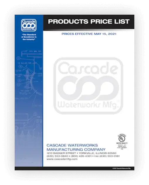 Cascade Price Book